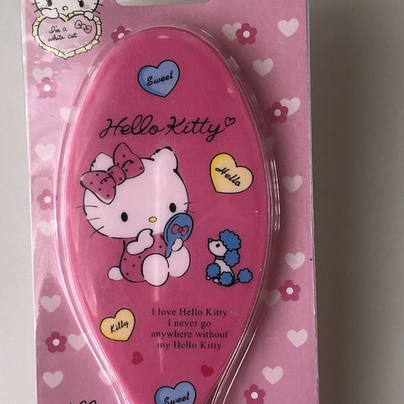 Hello Kitty Kids Hair Brush with Poodle - Picture 3 of 5